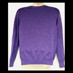 Apt. 9 Sweaters - Men's APT 9 V-Neck Purple Argule Sweater Large Apt. 9 Sweaters - Men's APT 9 V-Neck Purple Argule Sweater Large